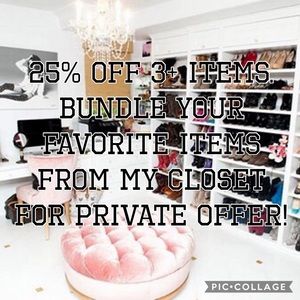 25%OFF 3+Items