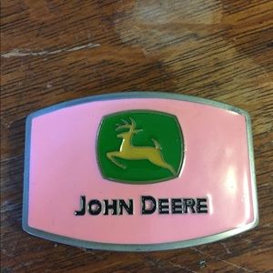 Josh Deere belt buckle