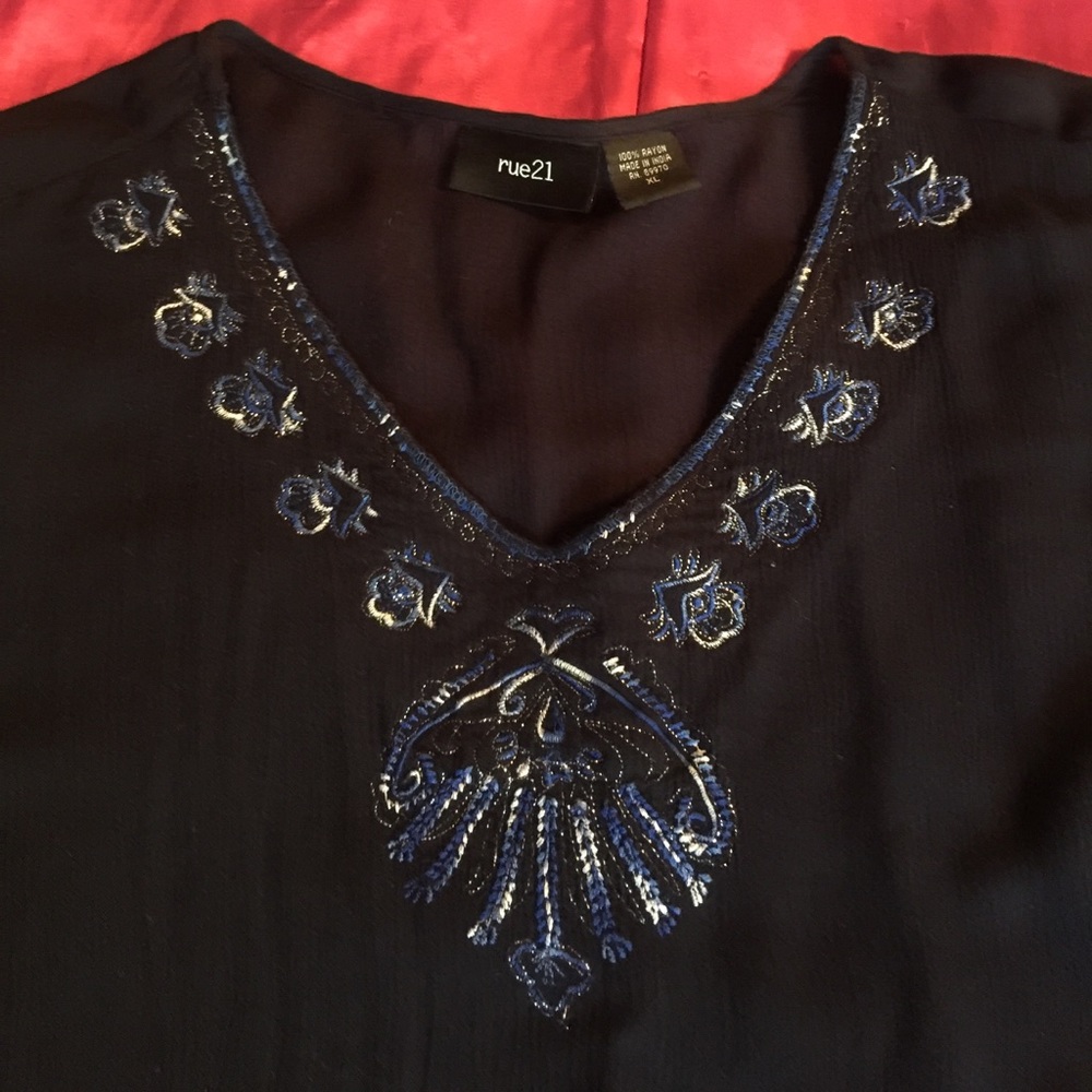 Rue 21 Boho Top XL
