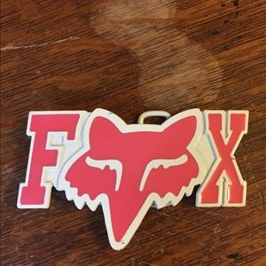 Fox belt buckle