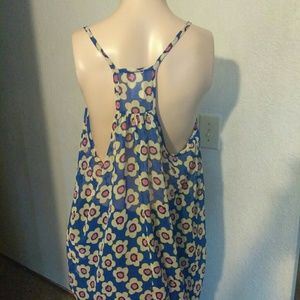 Floral tank top