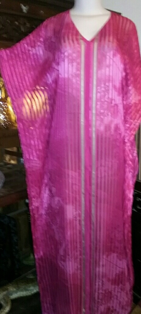 Basiques Couture Silk Kaftan one of a kind.