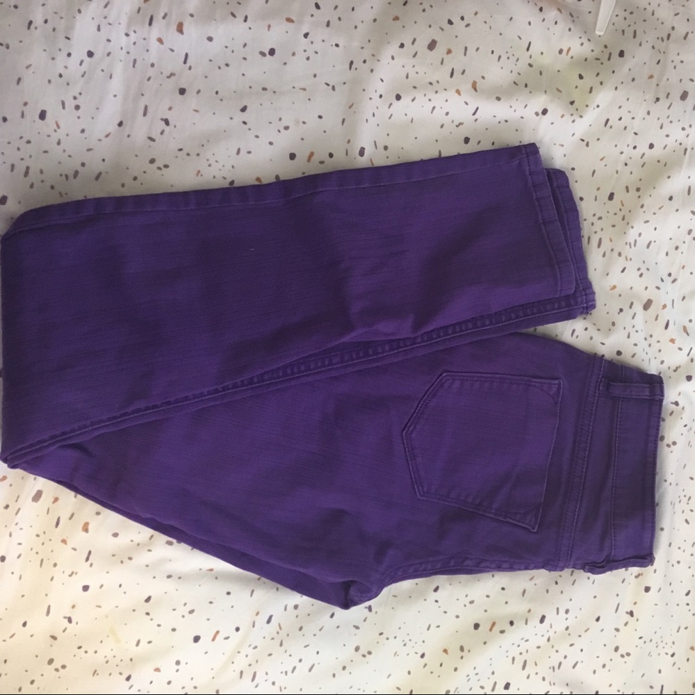 Purple Wax Jeans skinny jeans