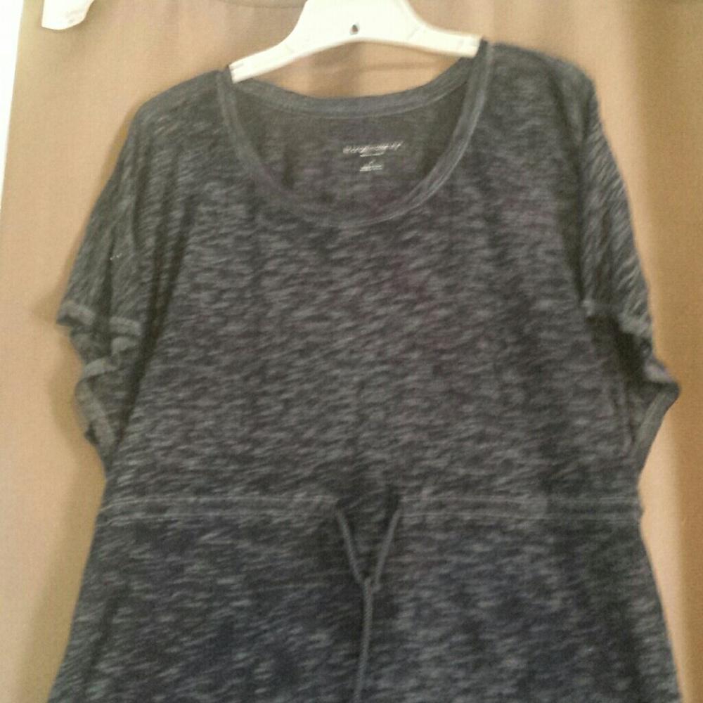 Blue maternity tunic