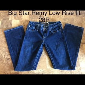 Big Star Remy Low Rise fit 28R