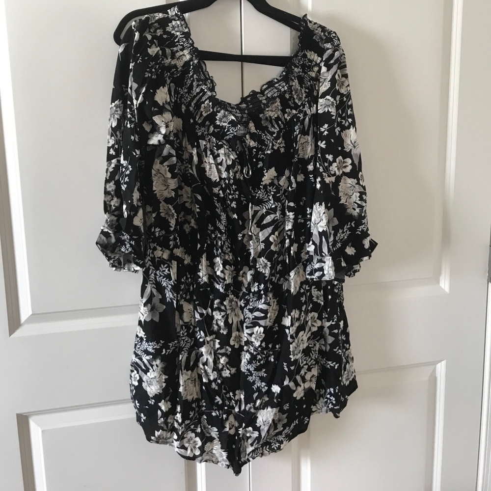 Beautiful floral romper