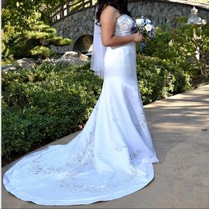 Wedding Dress (Strapless)