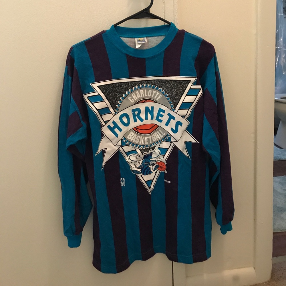 Vintage Charlotte Hornets merch