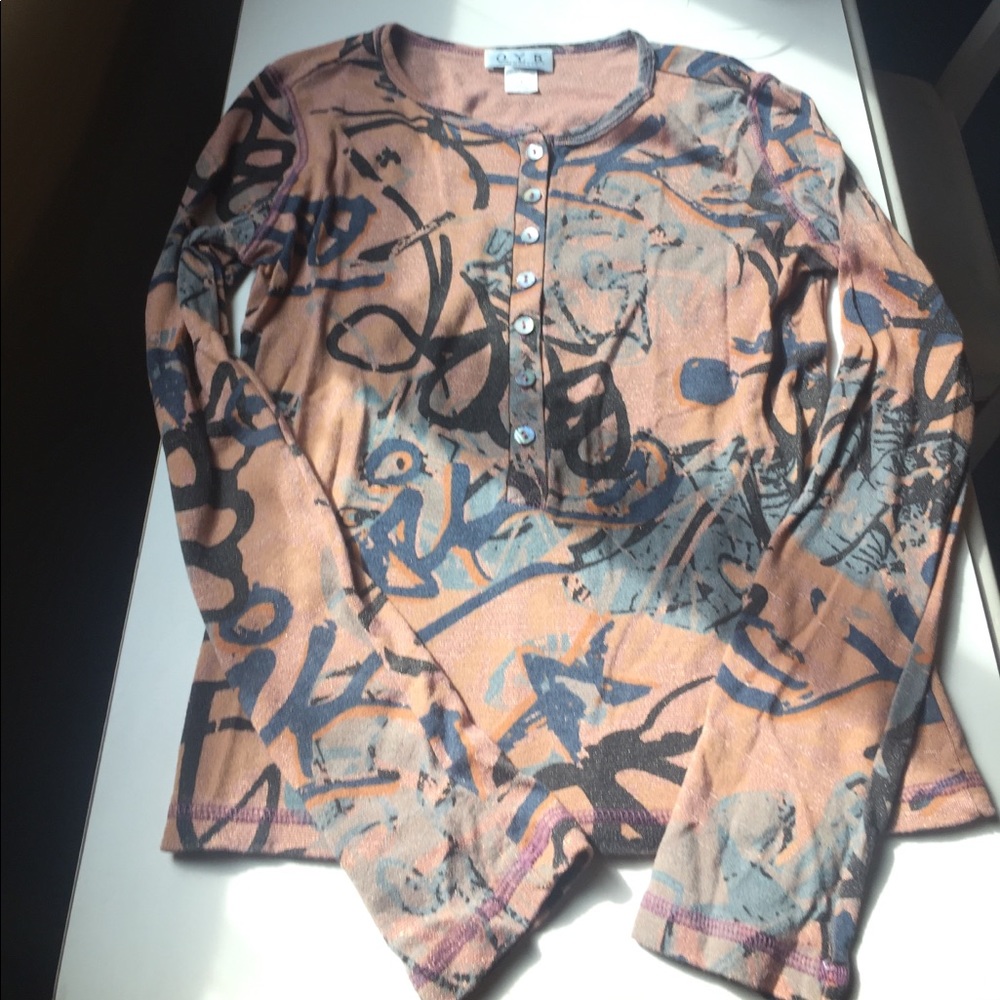 Graffiti Long Sleeve Top