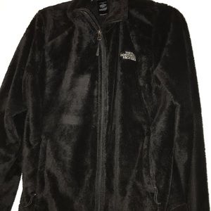 Black fuzzy north face