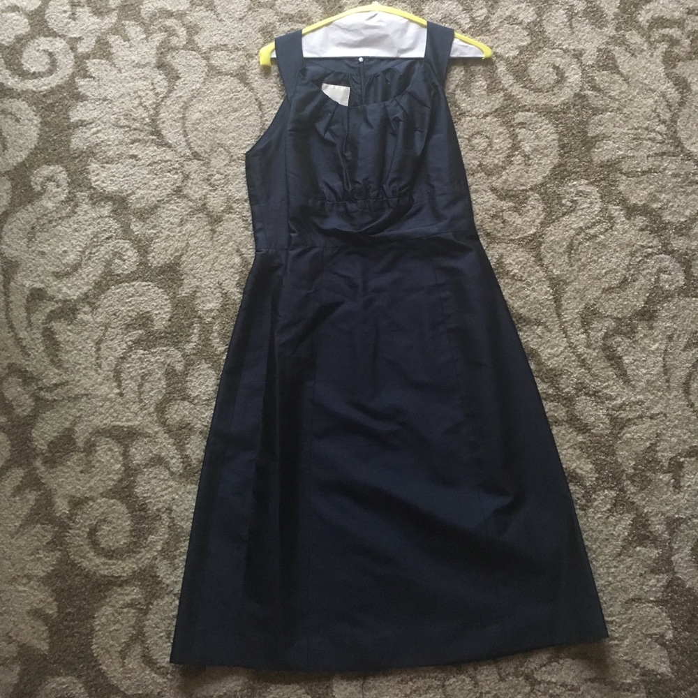 Navy cocktail bridesmaid dress