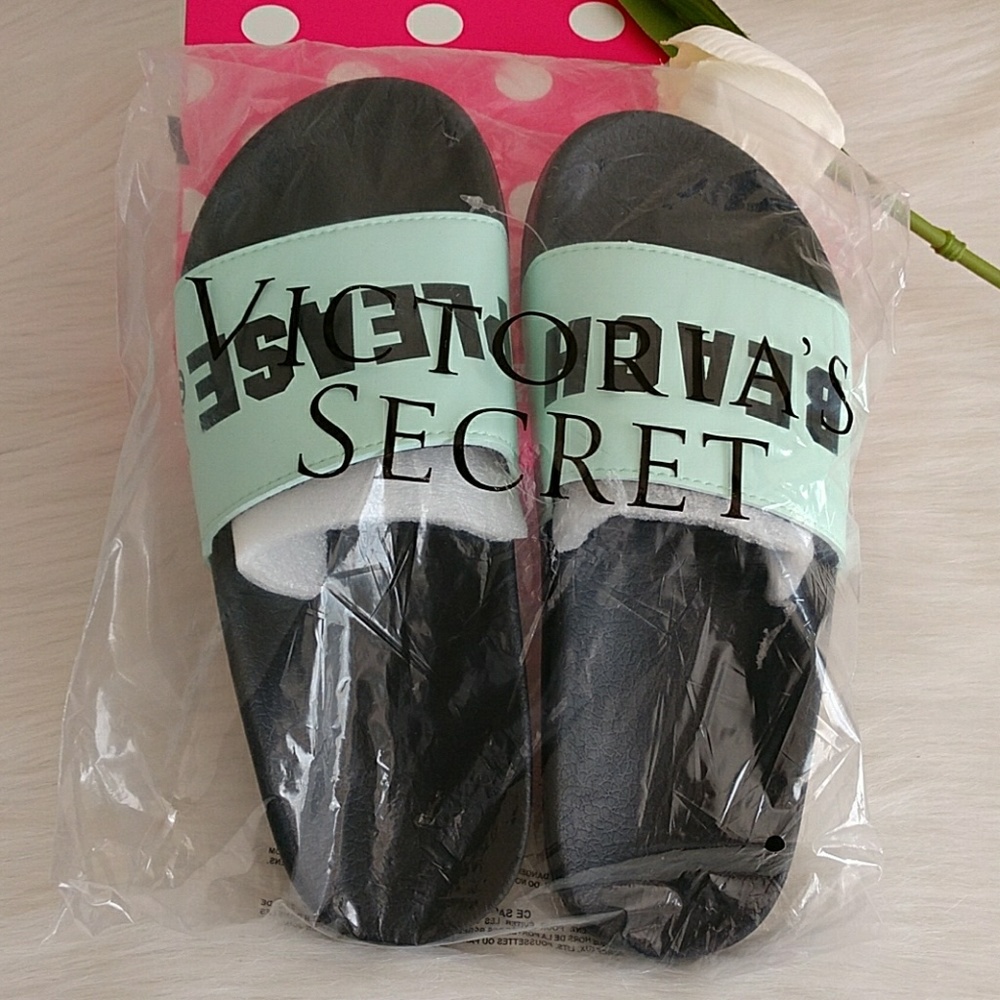PINK VICTORIA'S SECRET SANDALS SIZE L ( 9 - 10). - Picture 5 of 5
