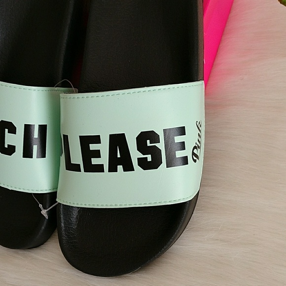 PINK VICTORIA'S SECRET SANDALS SIZE L ( 9 - 10). - Picture 3 of 5