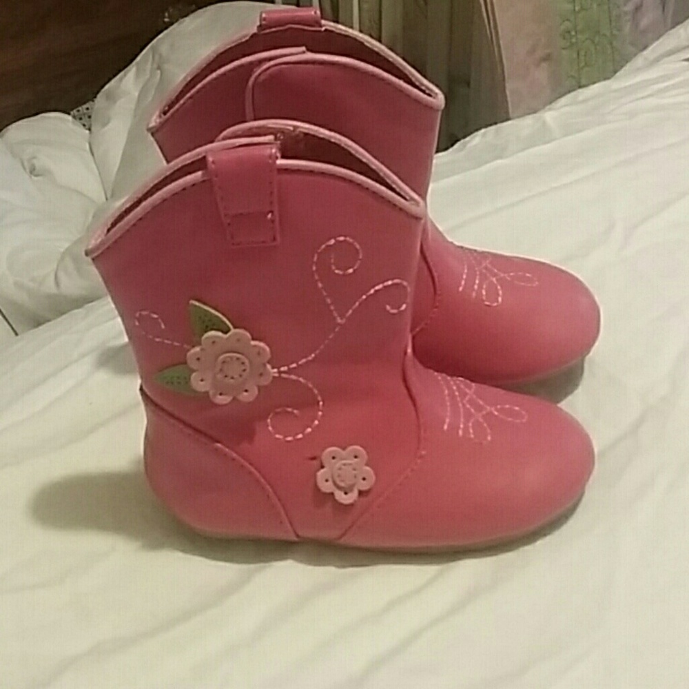 PINK toddler boots