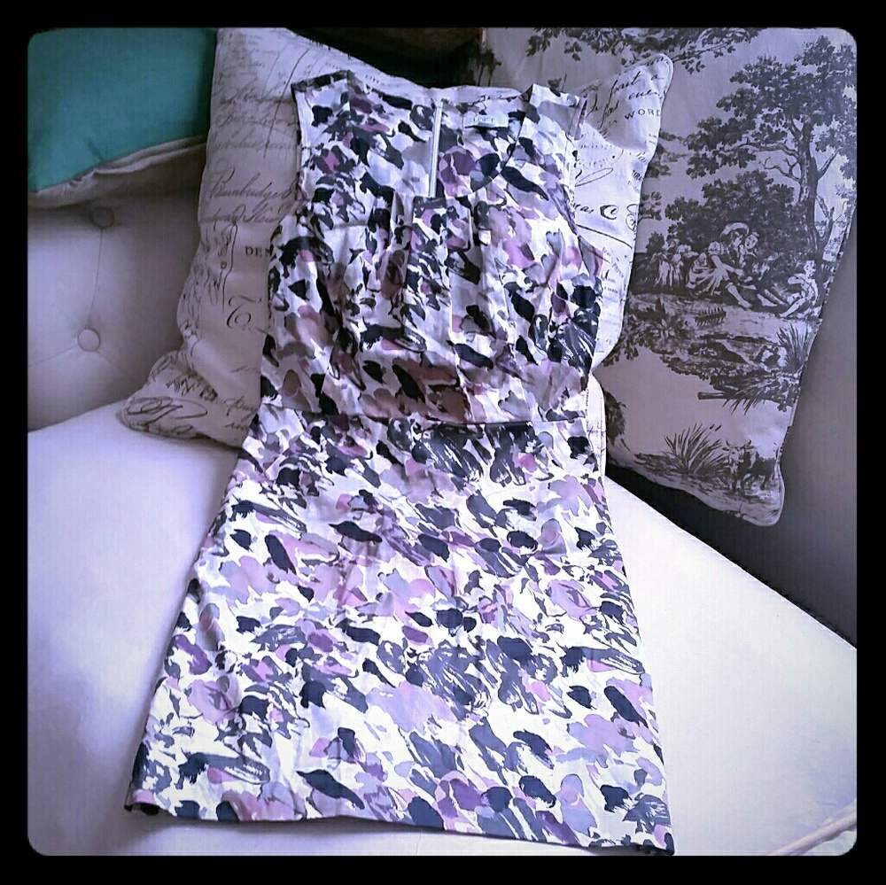 Sheath dress with pockets