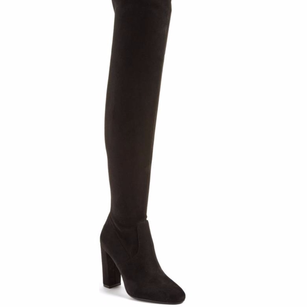 Never Worn Steve Madden Black Over-The-Knee Boots