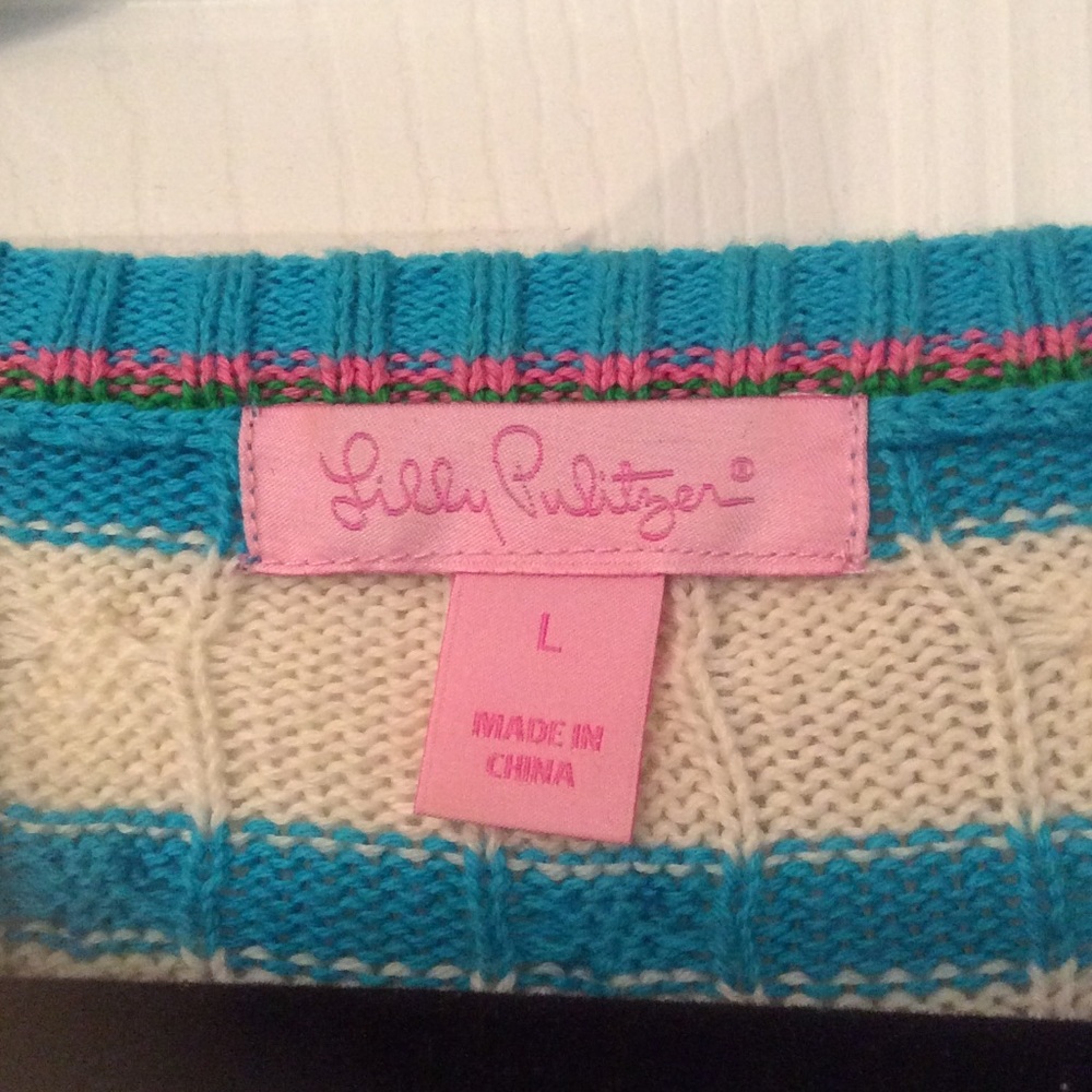 Lilly Pulitzer sweater - Picture 3 of 4