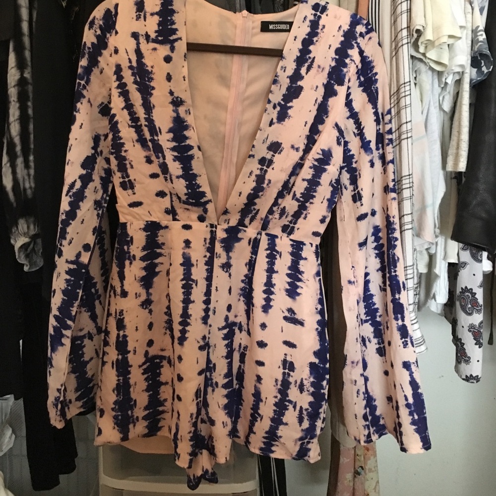 Missguided beach romper