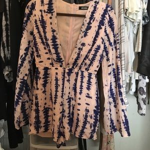 Missguided beach romper