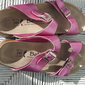 Pink betula sandals