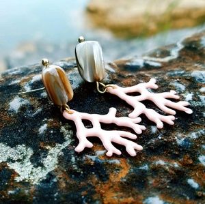 "Shoreline Savvy"- Mother of Pearl Earings