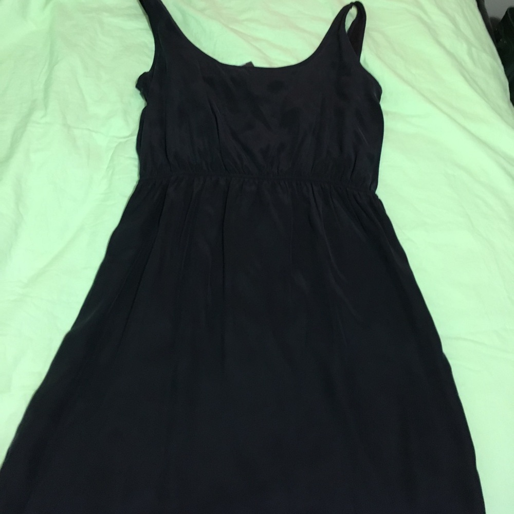 Hurley black silk dress
