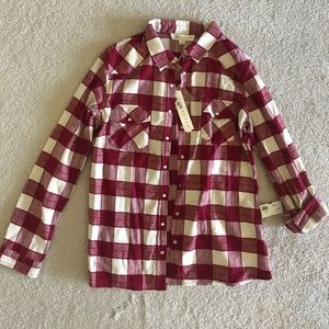 NWT! Flannel Shirt