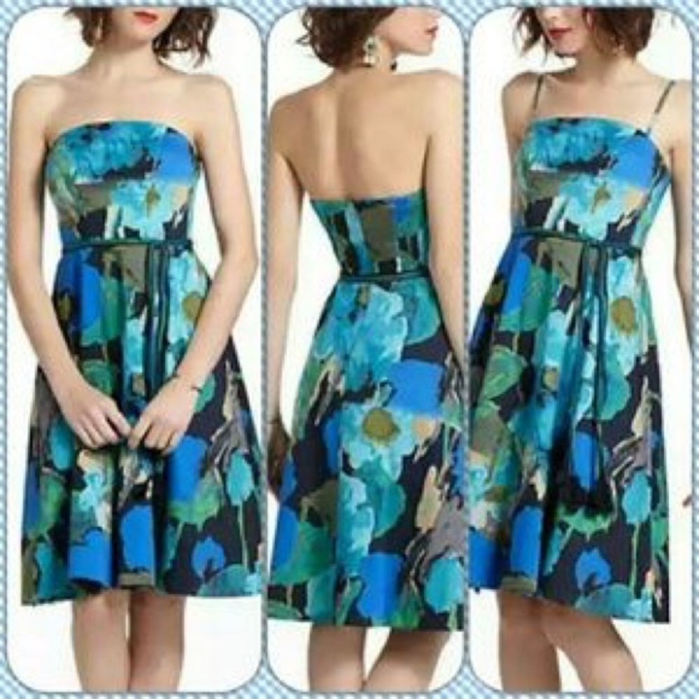 Anthropologie's Vanessa Virginia shadeflower dress