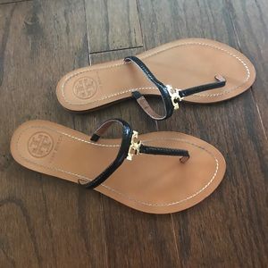 Black Tory Burch sandals