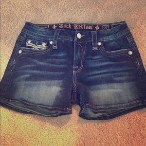 Rock Revival denim shorts size 27