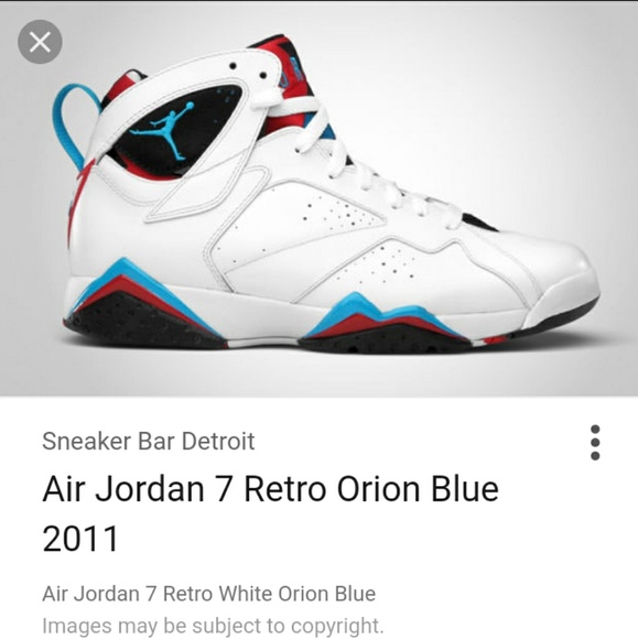 Air Jordan 7 orion blue - Picture 6 of 7