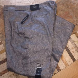 Worthington slim fit silver shimmer ankle length