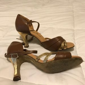 Ballroom dance heels