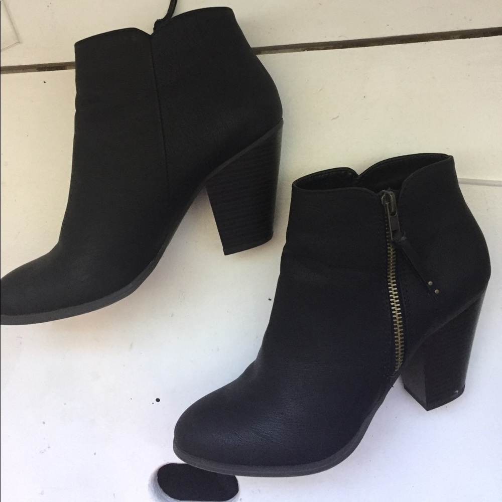 Black booties
