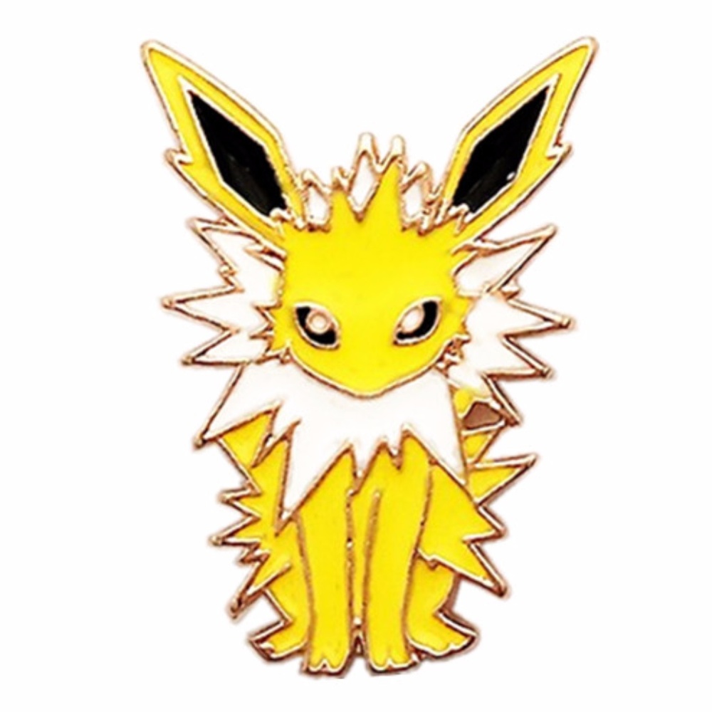 NEW Set of 4 Pokemon Pins Eevee Flareon - Picture 6 of 7