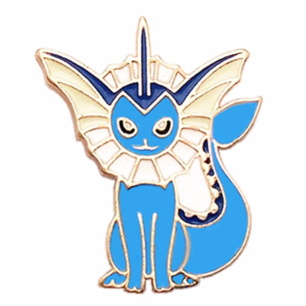 NEW Set of 4 Pokemon Pins Eevee Flareon - Picture 7 of 7