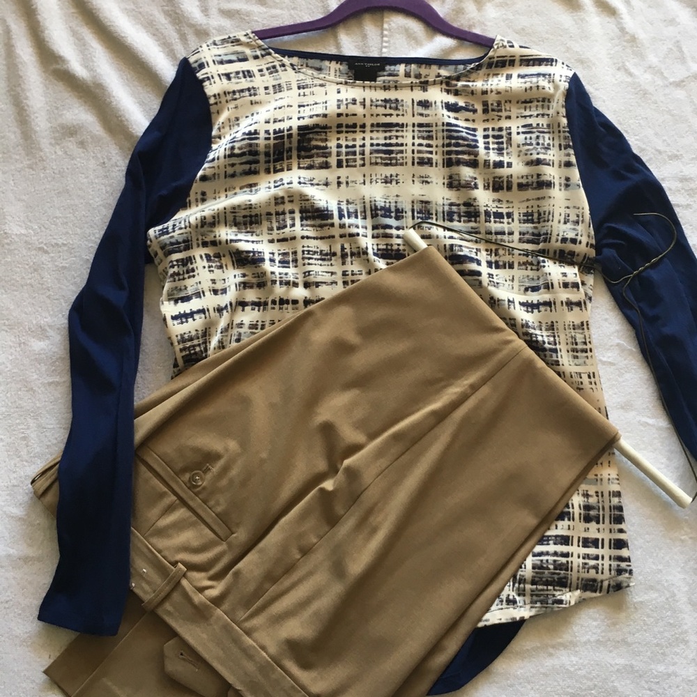 Loft work pants.