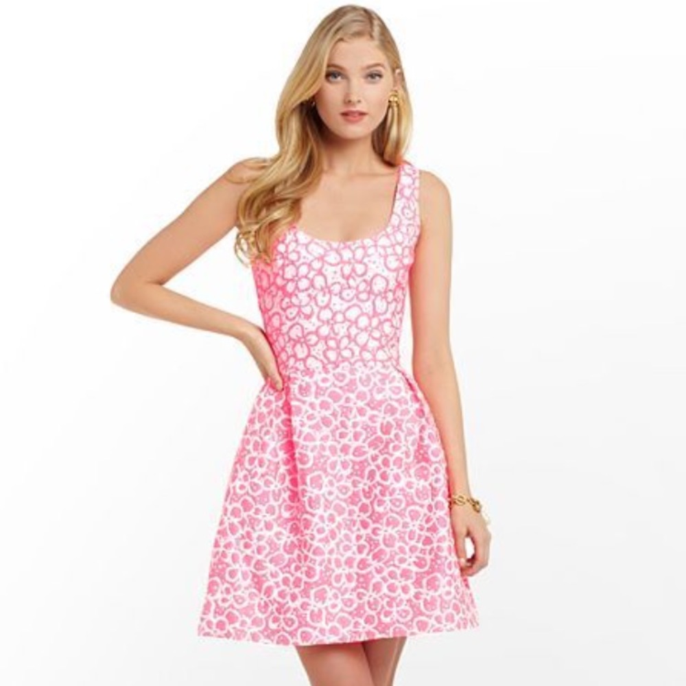 Lily Pulitzer Joslin Dress in Fiesta Pink