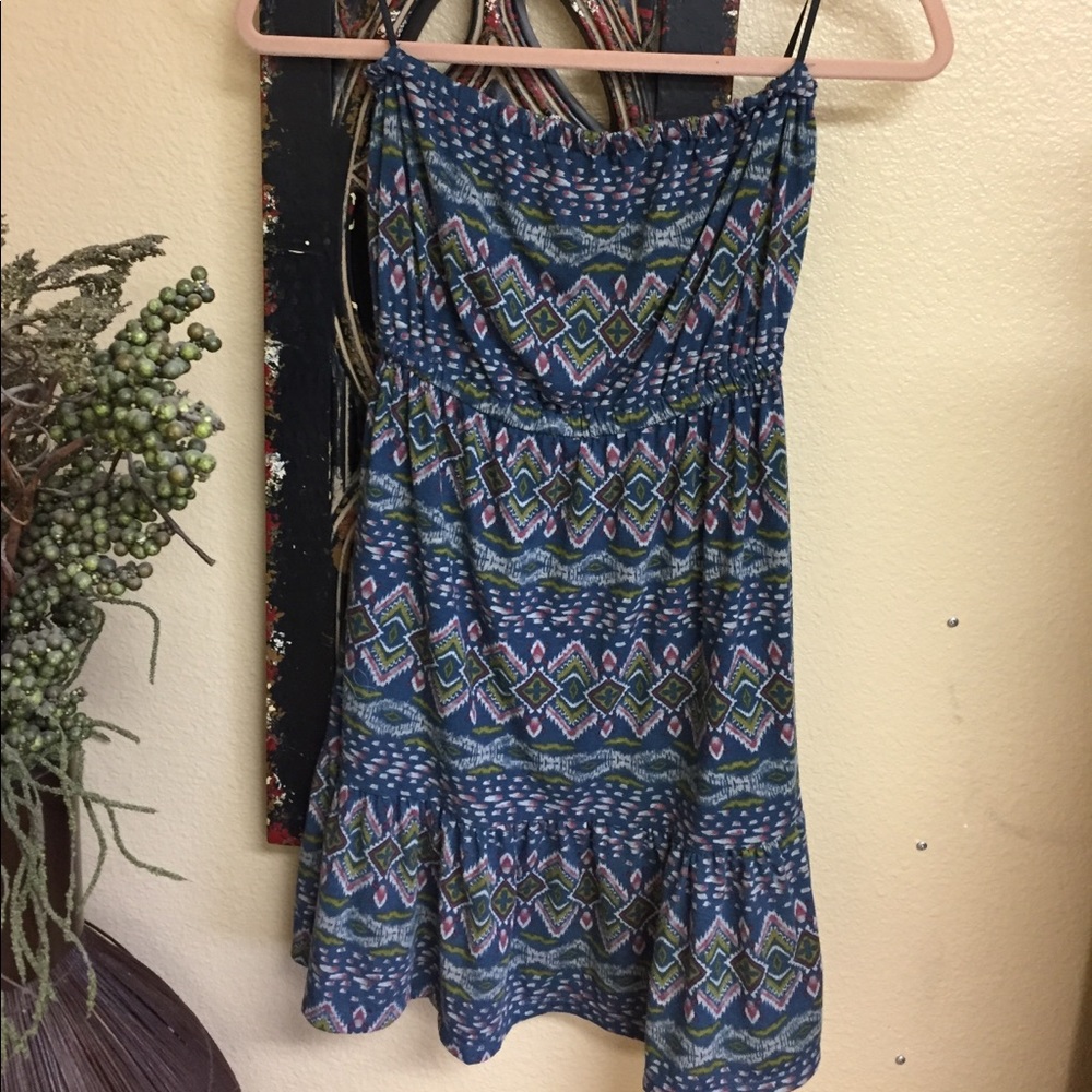 Strapless dress