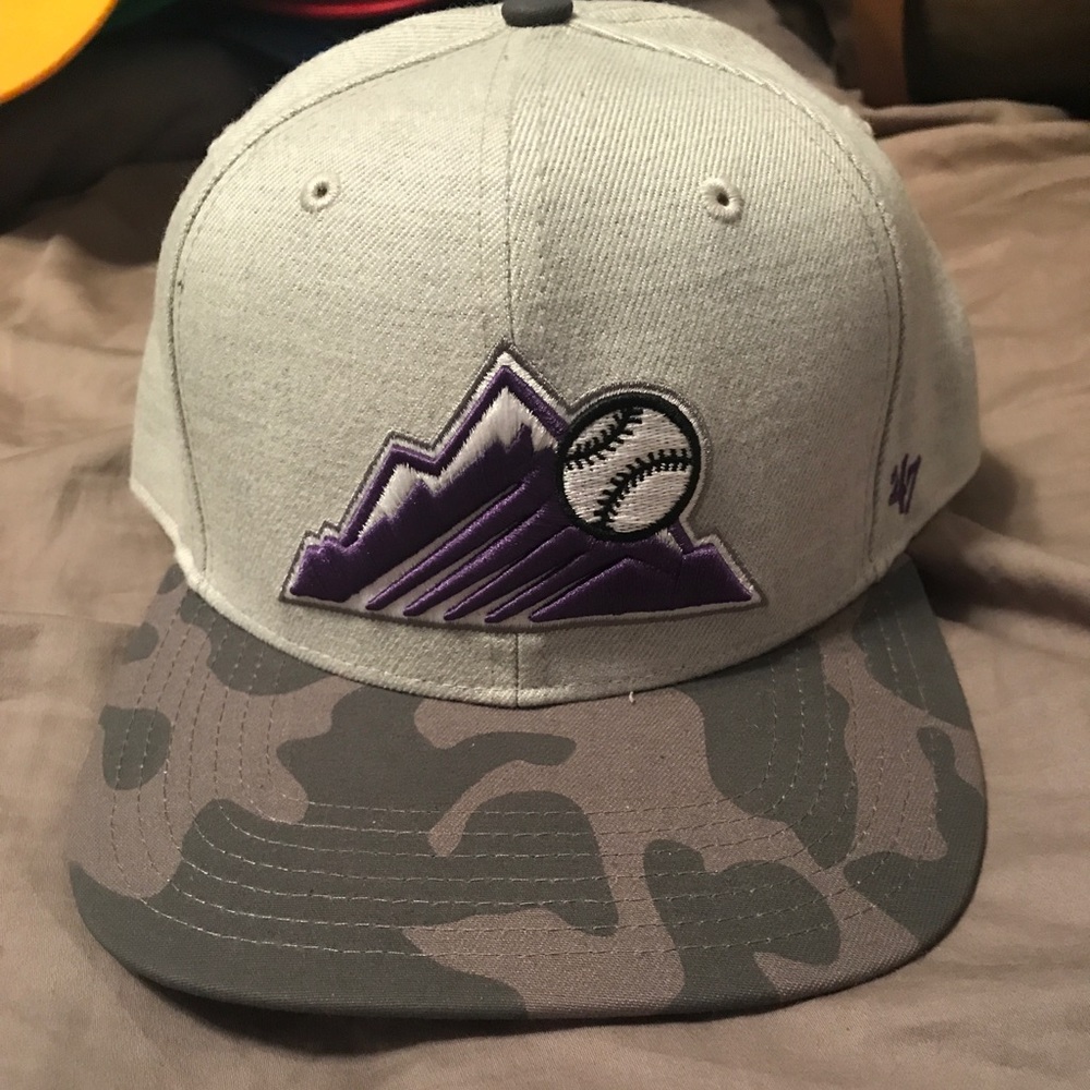 Colorado Rockies 47 brand SnapBack