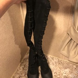 Nasty gal  high boots