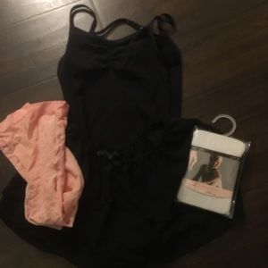 Girls Ballet Danskin dancewear bundle