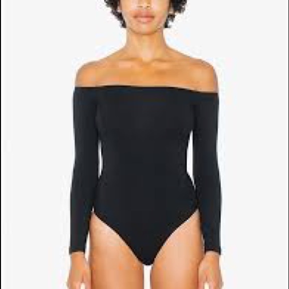 American Apparel Other - NWOT AA Off the Shoulder Bodysuit