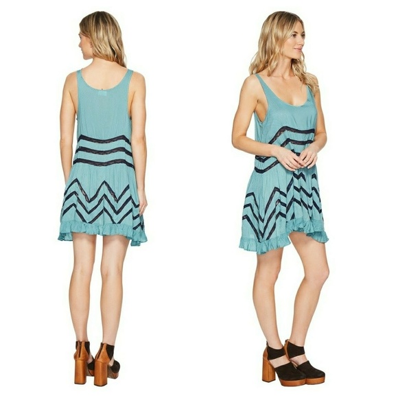 Free People Voile and Lace Trapeze Slip - Picture 3 of 6