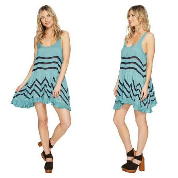 Free People Voile and Lace Trapeze Slip - Picture 2 of 6