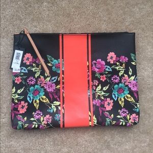 Large Floral Clutch