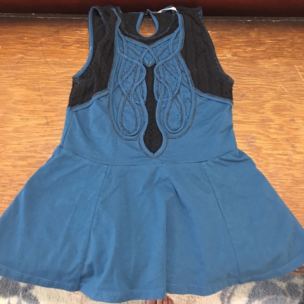 Anthropologie peplum top