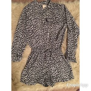 Michael Kors printed romper