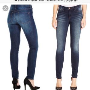 Jessica Simpson kiss me super skinny jeggings