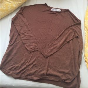 Zara oversized sweater